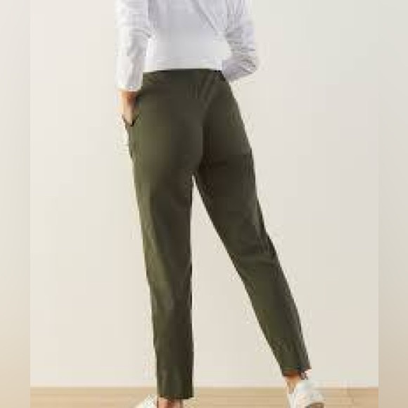 Aday Turn it Up Pants in Moss, Size Small - Picture 8 of 12